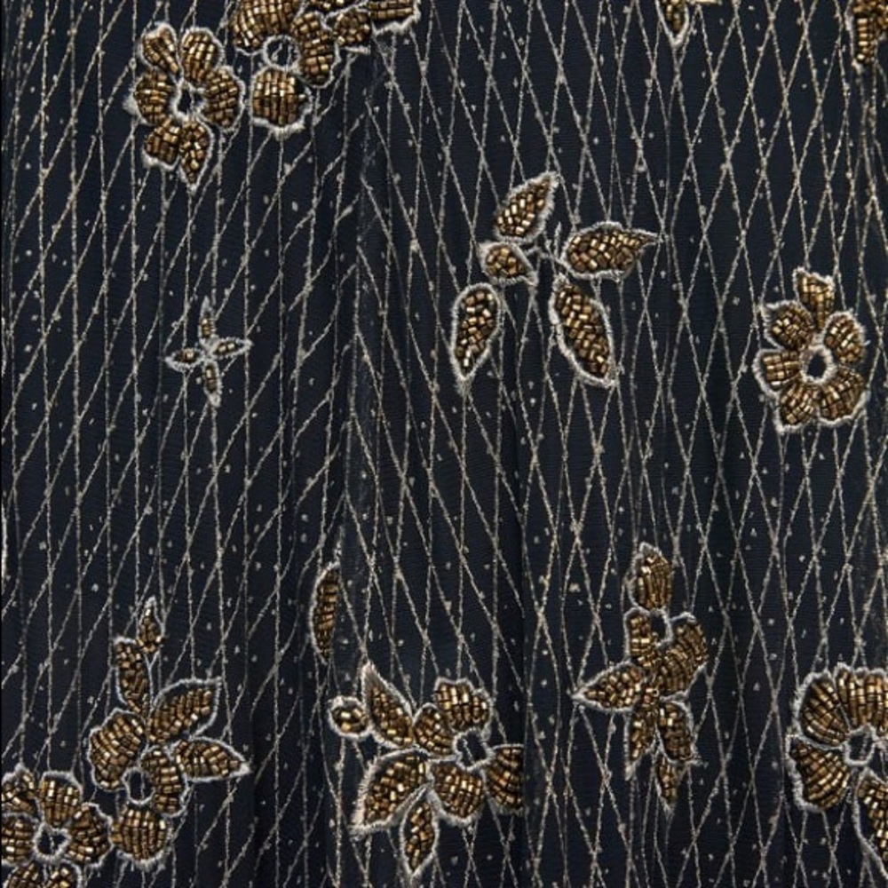 Zara limited edition embroidered sequin skirt - Picture 6 of 7